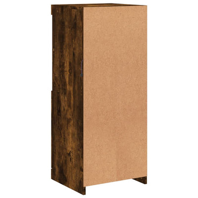 Savutammi senkki led-valoilla Anaftasie 41x37x100cm