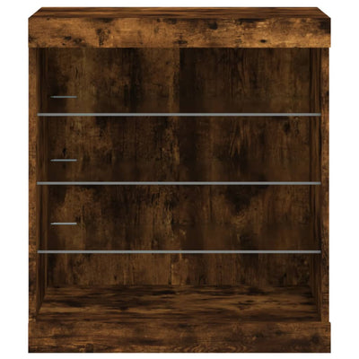 Senkki LED-valoilla savutammi 60,5x37x67 cm