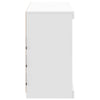 Senkki LED-valoilla valkoinen 81x37x67 cm