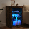 Senkki LED-valoilla savutammi 41x37x67 cm