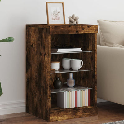 Savutammi senkki led-valoilla Caliopiea 41x37x67cm