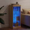 Senkki LED-valoilla Sonoma-tammi 41x37x100 cm