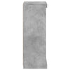 Senkki LED-valoilla betoninharmaa 41x37x100 cm