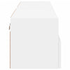 TV-seinäkaapit 2 kpl valkoinen 60x30x30 cm tekninen puu