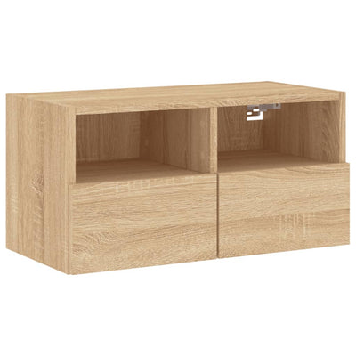 TV-seinäkaappi Sonoma-tammi 60x30x30 cm tekninen puu