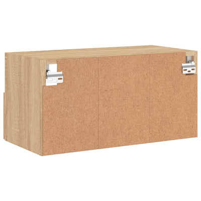 TV-seinäkaappi Sonoma-tammi 60x30x30 cm tekninen puu