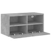 TV-seinäkaappi betoninharmaa 60x30x30 cm tekninen puu