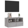 TV-seinäkaappi harmaa Sonoma 60x30x30 cm tekninen puu