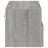 TV-seinäkaappi harmaa Sonoma 60x30x30 cm tekninen puu