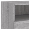 TV-seinäkaappi harmaa Sonoma 80x30x30 cm tekninen puu