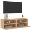 TV-seinäkaappi Sonoma-tammi 100x30x30 cm lastulevy