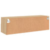 TV-seinäkaappi Sonoma-tammi 100x30x30 cm lastulevy
