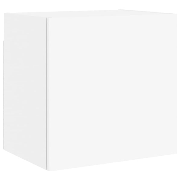 TV-seinäkaappi valkoinen 40,5x30x40 cm tekninen puu