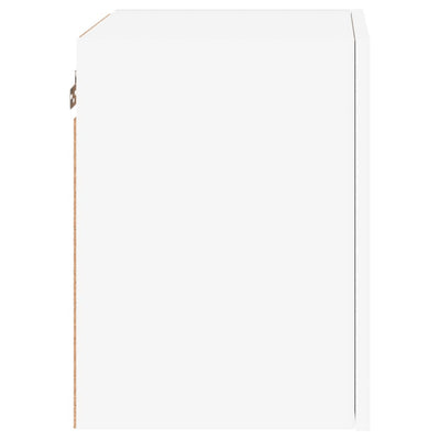 TV-seinäkaapit 2 kpl valkoinen 40,5x30x40 cm tekninen puu