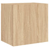 TV-seinäkaapit 2 kpl Sonoma-tammi 40,5x30x40 cm tekninen puu