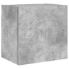 TV-seinäkaapit betoninharmaa 40,5x30x40 cm tekninen puu