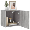 TV-seinäkaapit 2 kpl harmaa Sonoma 40,5x30x40 cm tekninen puu