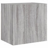 TV-seinäkaapit 2 kpl harmaa Sonoma 40,5x30x40 cm tekninen puu