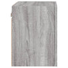TV-seinäkaapit 2 kpl harmaa Sonoma 40,5x30x40 cm tekninen puu