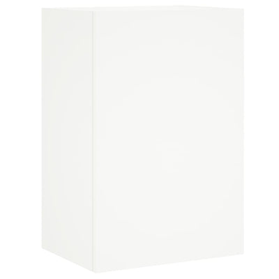 TV-seinäkaapit 2 kpl valkoinen 40,5x30x60 cm tekninen puu