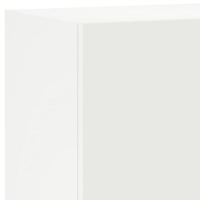 TV-seinäkaapit 2 kpl valkoinen 40,5x30x60 cm tekninen puu