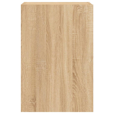 TV-seinäkaapit 2 kpl Sonoma-tammi 40,5x30x60 cm tekninen puu