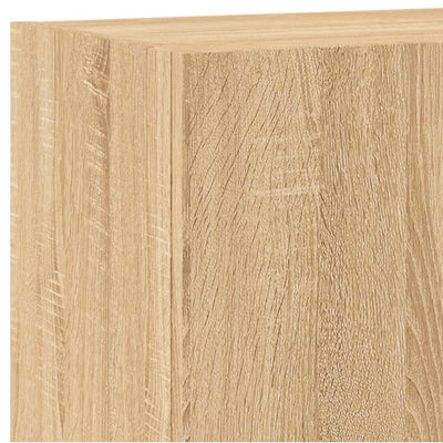 TV-seinäkaapit 2 kpl Sonoma-tammi 40,5x30x60 cm tekninen puu