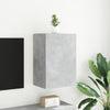 TV-seinäkaapit betoninharmaa 40,5x30x60 cm tekninen puu