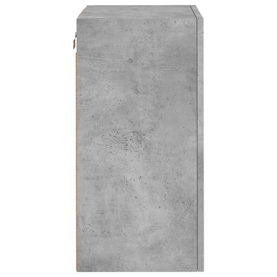 TV-seinäkaapit betoninharmaa 40,5x30x60 cm tekninen puu