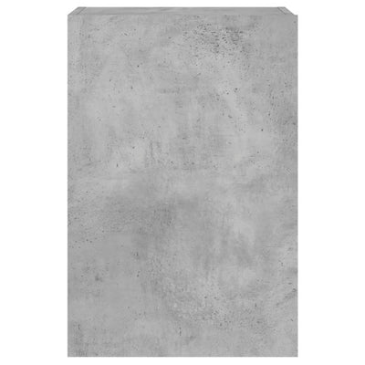 TV-seinäkaapit 2 kpl betoninharmaa 40,5x30x60 cm tekninen puu