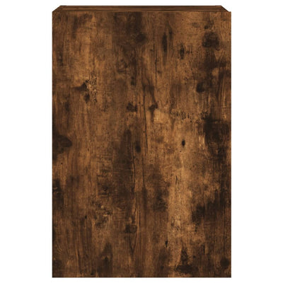 TV-seinäkaappi 2 kpl savutammi 40,5x30x60 cm tekninen puu