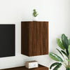 TV-seinäkaappi ruskea tammi 40,5x30x60 cm tekninen puu
