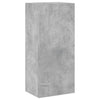 TV-seinäkaappi betoninharmaa 40,5x30x90 cm tekninen puu