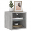 TV-seinäkaapit LED-valoilla 2 kpl harmaa Sonoma 30x28,5x30 cm
