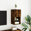 TV-kaappi LED-valoilla savutammi 30,5x30x60 cm