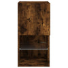 TV-kaapit LED-valoilla 2 kpl savutammi 30,5x30x60 cm
