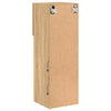TV-kaappi LED-valoilla Sonoma-tammi 30,5x30x90 cm