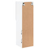 TV-kaapit LED-valoilla 2 kpl valkoinen 30,5x30x102 cm