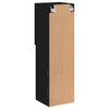 TV-taso LED-valoilla musta 30,5x30x102 cm