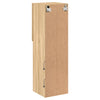 TV-taso LED-valoilla Sonoma-tammi 30,5x30x102 cm