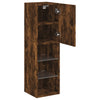 TV-taso LED-valoilla savutammi 30,5x30x102 cm