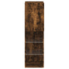 TV-taso LED-valoilla savutammi 30,5x30x102 cm
