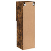 TV-kaapit LED-valoilla 2 kpl savutammi 30,5x30x102 cm