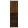 TV-kaapit LED-valoilla 2 kpl ruskea tammi 30,5x30x102 cm