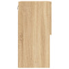 TV-kaapit LED-valoilla 2 kpl Sonoma-tammi 40,5x30x60 cm