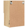 TV-kaapit LED-valoilla 2 kpl Sonoma-tammi 40,5x30x60 cm