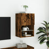 TV-taso LED-valoilla savutammi 40,5x30x60 cm