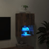 TV-taso LED-valoilla savutammi 40,5x30x60 cm