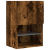 TV-taso LED-valoilla savutammi 40,5x30x60 cm