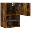 TV-taso LED-valoilla savutammi 40,5x30x60 cm